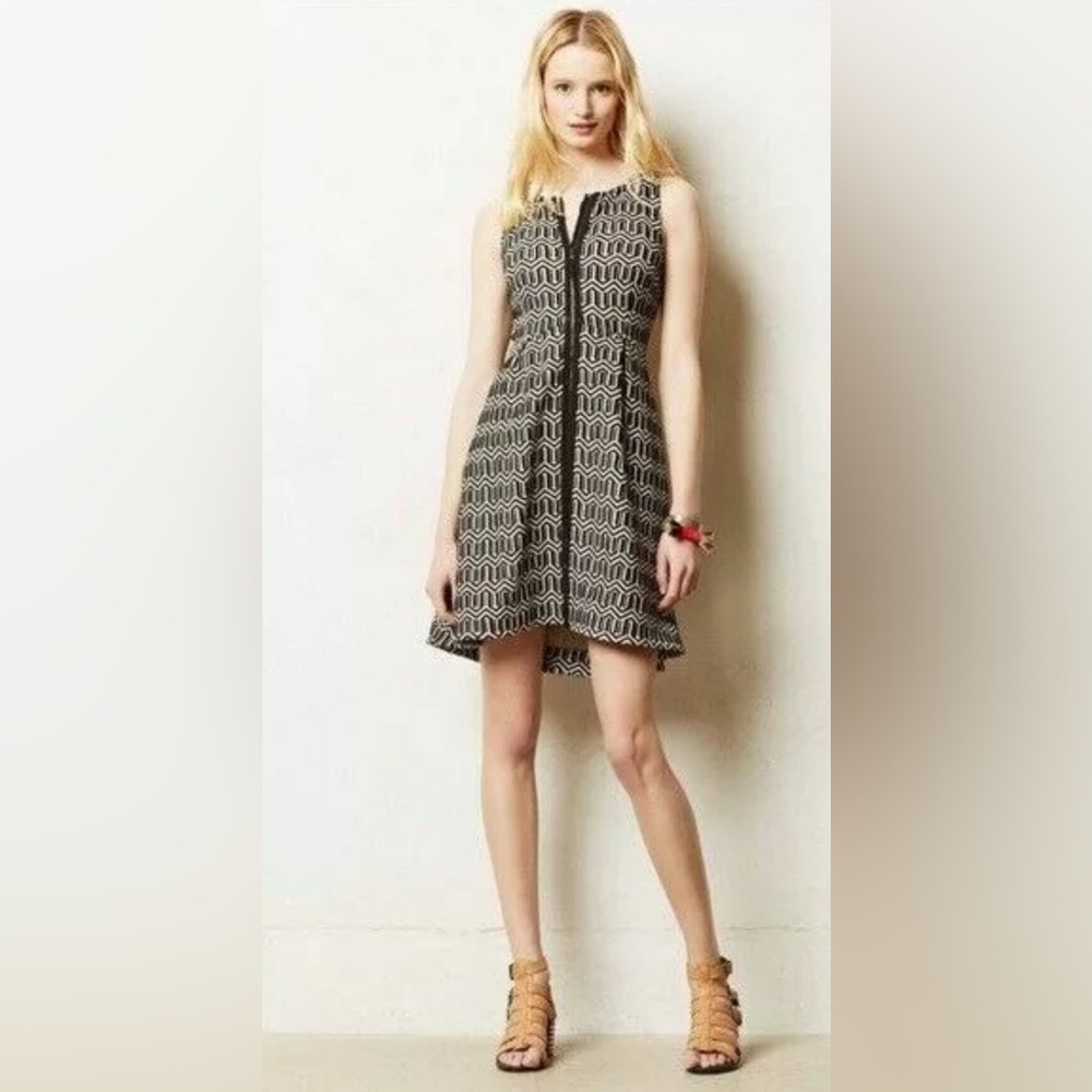 Anthropologie Leifsdottir Tonnelle Dress Women’s Size 4